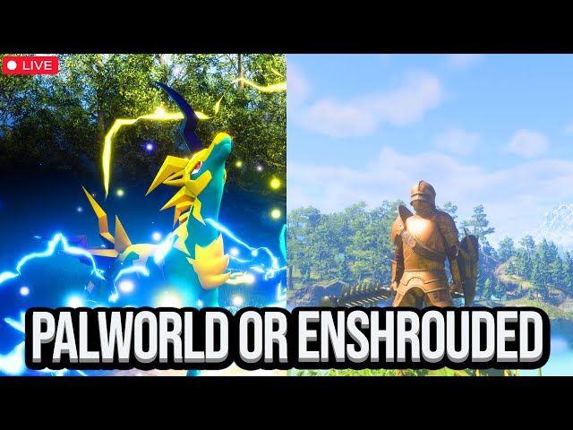 Best New Survival Game: Palworld or Enshrouded?