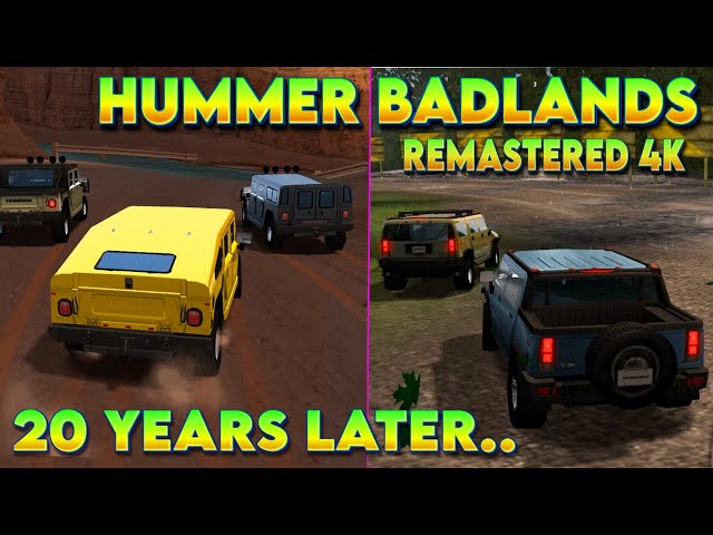 20 Years Later: Hummer Badlands PS2 Gameplay Review | 4K