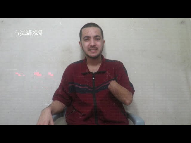 Geisel spricht in Hamas-Video von "Hölle"