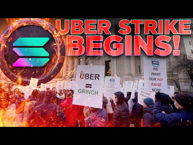 Uber Strike Begins!🚨Solana Rideshare & Food Delivery🔥