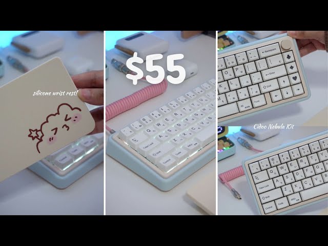 this mechanical keyboard kit is only $55