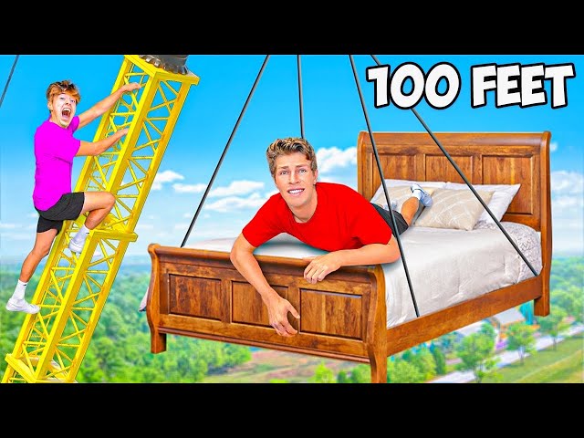 Overnight in the World's Most Dangerous Bed!