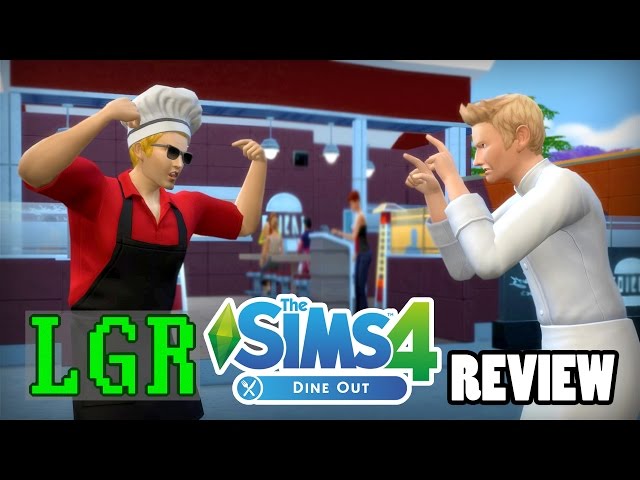 LGR - The Sims 4 Dine Out Review