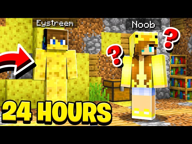 I TROLLED noob Girl for 24 HOURS And She Had NO IDEA!