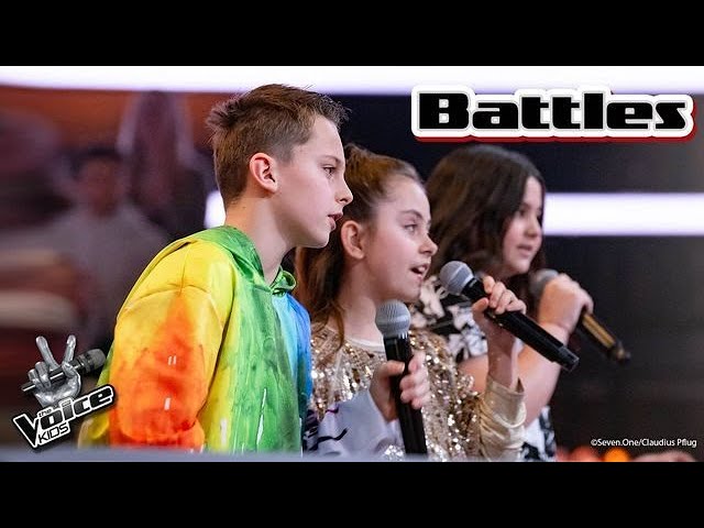 Wincent Weiss - "Musik sein" (Lucas vs. Antonia vs. Erika) | Battles | The Voice Kids 2024