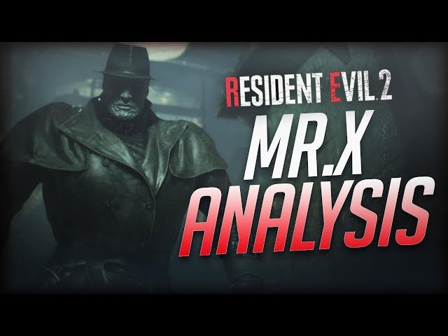 Mr X Resident Evil 2 Remake Tyrant Gameplay - (TGA 2018 Trailer Analysis)
