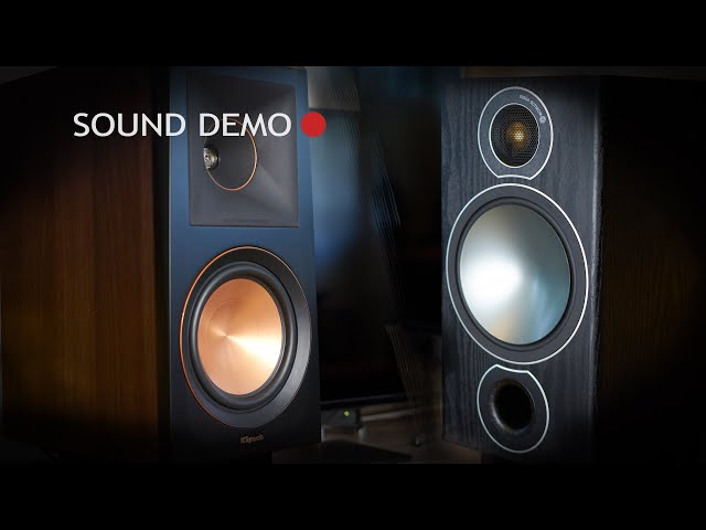 Klipsch RP-600M vs Monitor Audio Bronze 2 Sound Demo