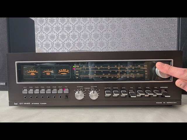 Dual CT 1440 Stereo Tuner Vintage