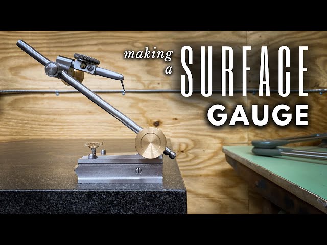 Making a Surface Gauge (Part 2) || INHERITANCE MACHINING