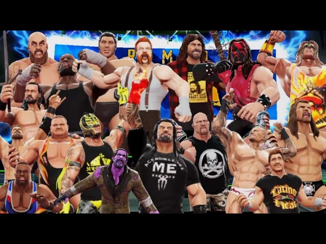 6 STAR ALL SUPER MOVE IN WWE MAYHEM GAME