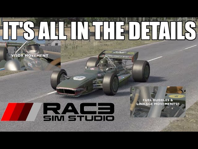 Formula RSS 1970 | Amazing Details | Race Sim Studio