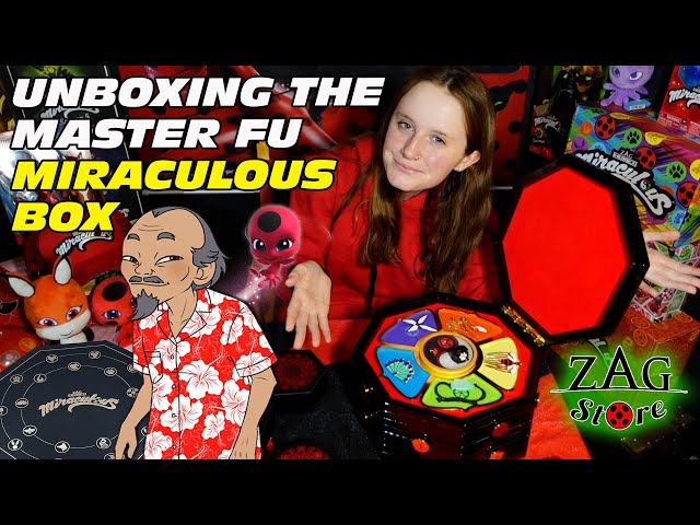 Unboxing the Exclusive Limited Edition Miraculous Miracle Box from ZAG Store - Ladybug & Cat Noir