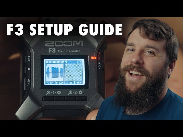 Best Settings For The Zoom F3 Audio Recorder