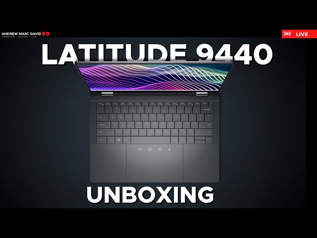 Dell Latitude 9440 2-in-1 (2023) - Live Unboxing