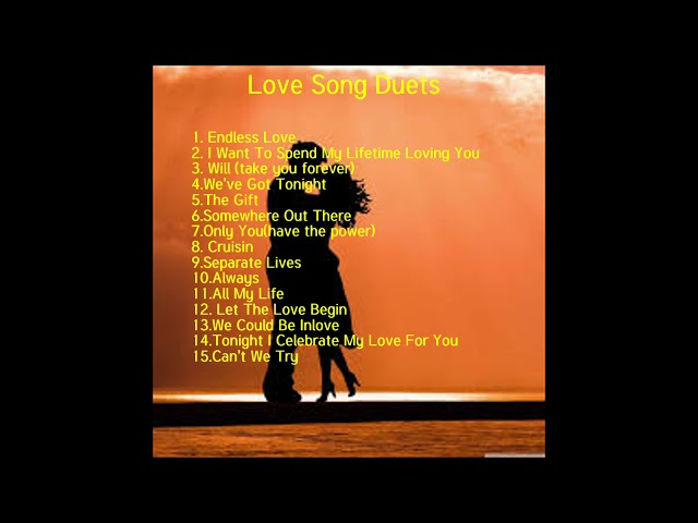Love Song- Duets