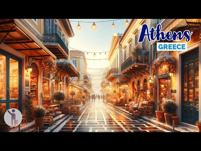 Athens, Greece 🇬🇷 | January 2024 - 4K-HDR Walking Tour