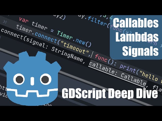 GDScript Callables & Lambdas Deep Dive | Godot 4 Tutorial