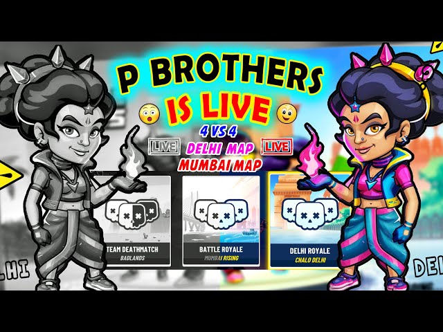 P BROTHERS IS LIVE IN BATTLE STARS 🌟🤩