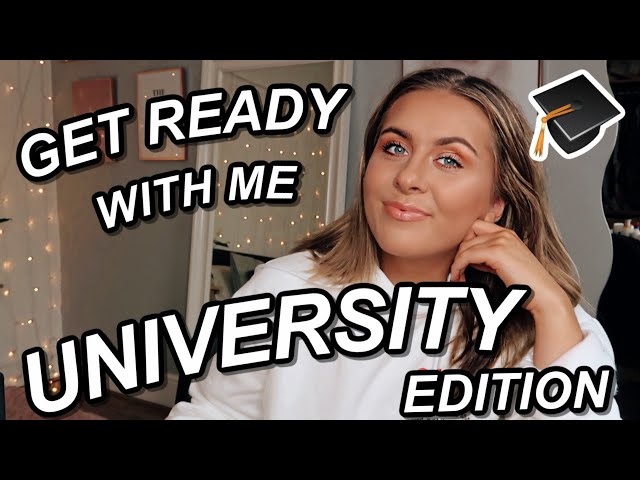 Get Ready With Me For University 2020 | GRWM University Edition 🎓✨