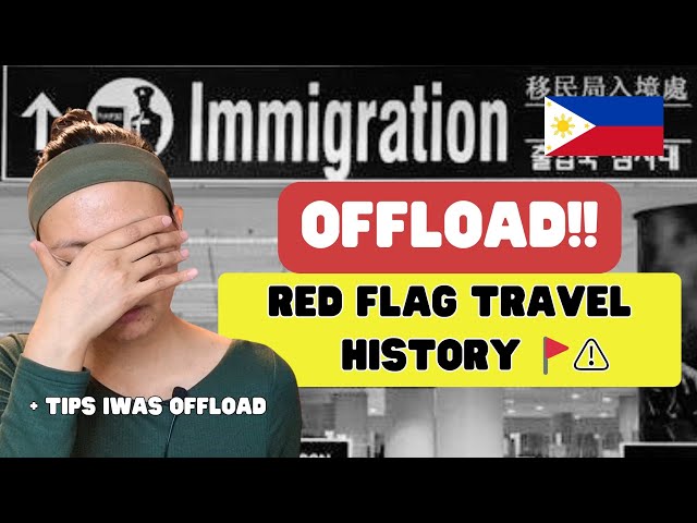 Mag Asawa na Offload sa Philippine Immigration dahil sa Red Flag Travel History!