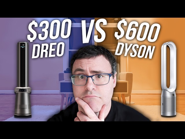 $300 vs $600 Air Purifier + Fan Showdown! (DREO vs Dyson)