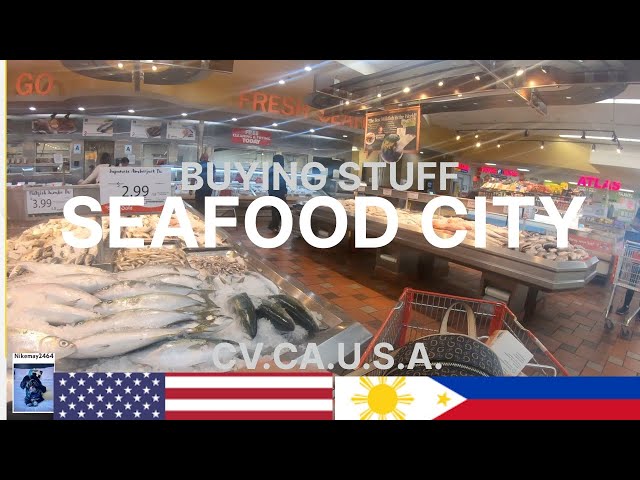 #shopping  BUYING STUFF SEAFOOD CITY CV.CA.U.S.A..🇺🇸 🇵🇭