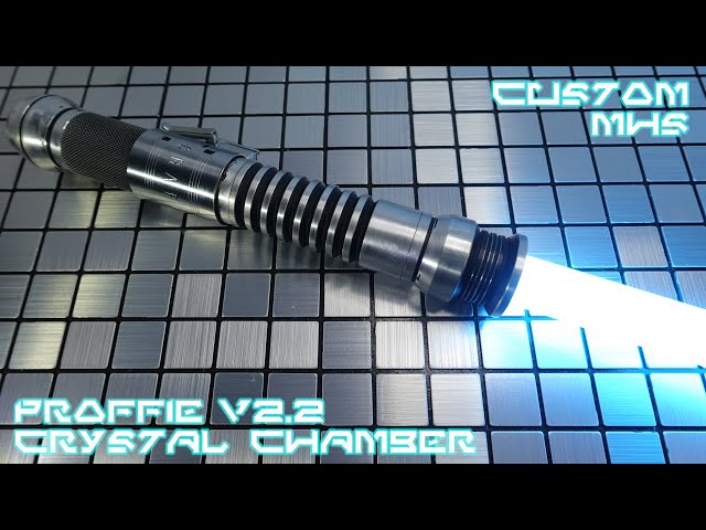 Custom MHS lightsaber (Proffie v2.2 with crystal chamber)