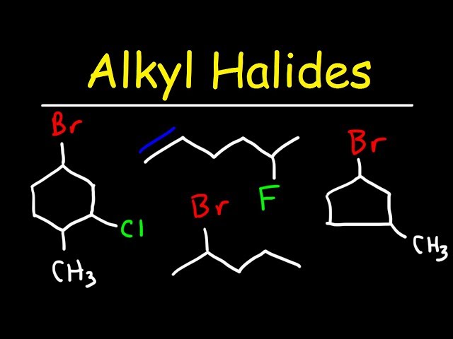 Naming Alkyl Halides - IUPAC Nomenclature