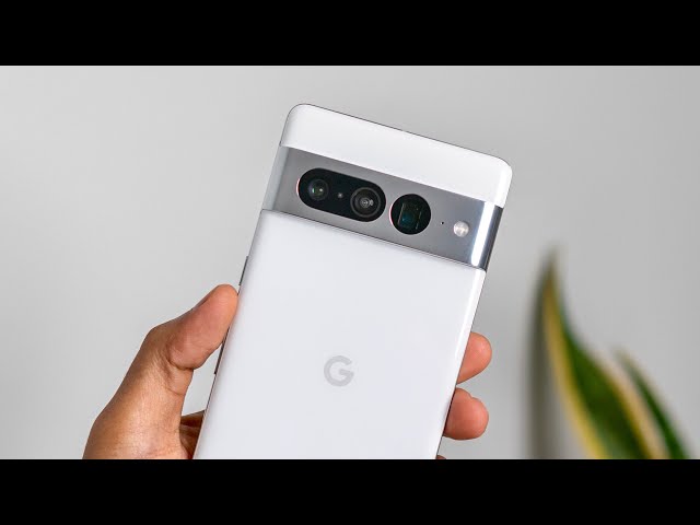 Google Pixel 7 Pro: using a pixel for the first time!