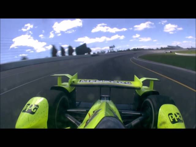 Indy Car/ Pocono Raceway/CRASH/Simon Pagenaud