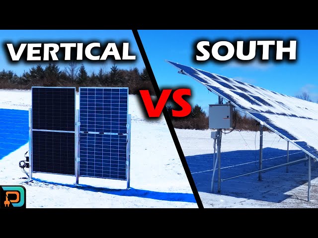 Vertical Bifacial Solar Panel Performance Results Part 1