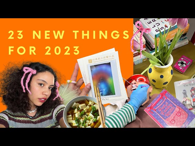 23 new things for 2023✨