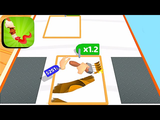 Paint Brush Run ​- All Levels Gameplay Android,ios (Part 2)