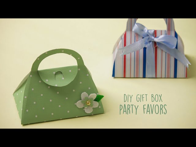 DIY Gift Box | Party Favors