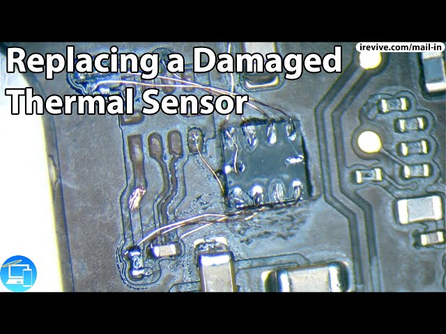 A1706 Damaged Thermal Sensor Repair