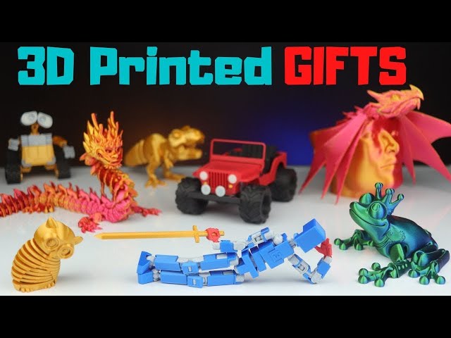 TOP 25 COOL Things to 3D Print for Gift