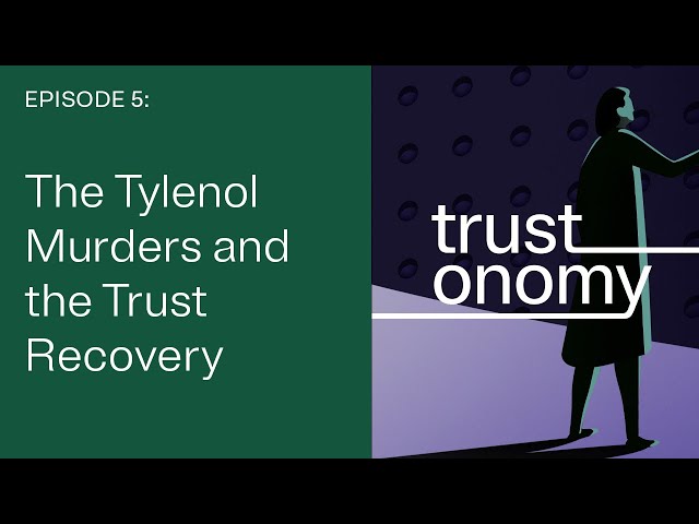 The Tylenol murders and the trust recovery | Trustonomy podcast: Episode 5