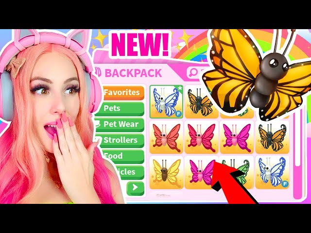 BRAND *NEW* BUTTERFLY SANCTUARY! CATCHING ALL 6 *NEW* BUTTERFLIES IN ADOPT ME!