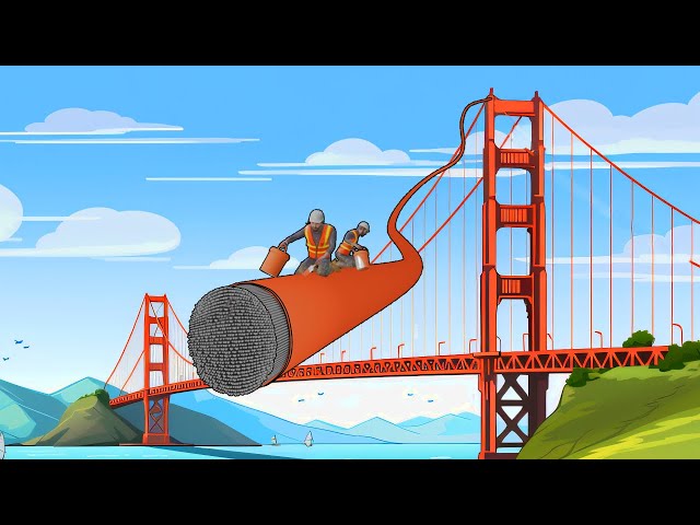 Die Innovationen beim Bau der Golden Gate Bridge!