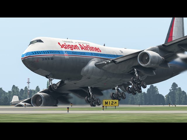 Drunk Pilot Causing Terrible Landing | X-PLANE 11