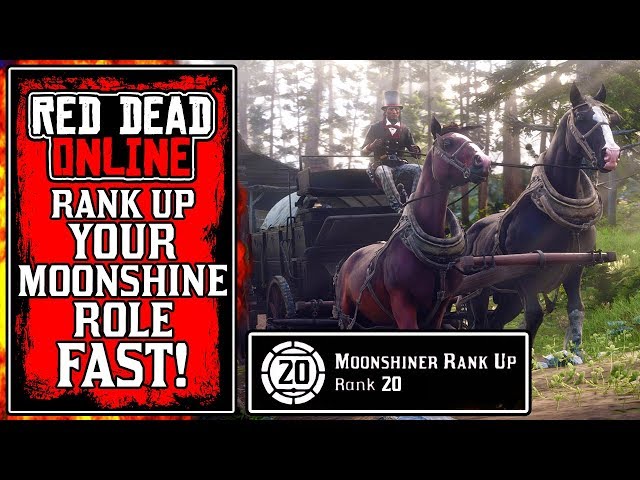 The ULTIMATE Guide How to Rank Up Moonshiner Role FAST in Red Dead Online (RDR2)