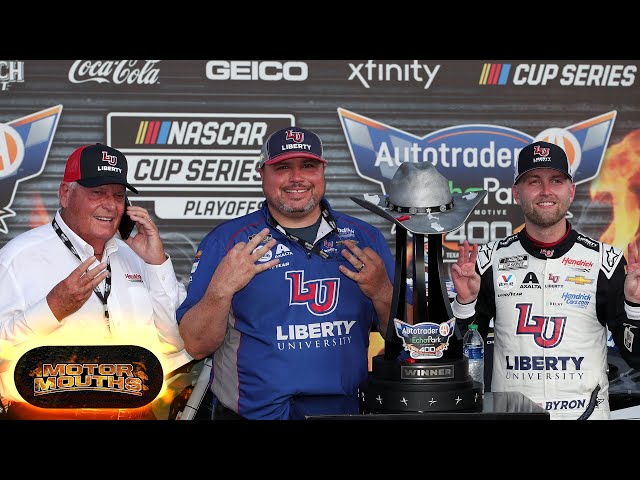 William Byron's first NASCAR Cup playoff win locks him into Round of 8 | Motorsports on NBC