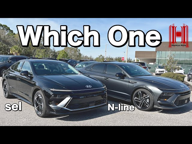 2024 Hyundai Sonata Sel vs Sonata N-line Comparison Review :All Specs & Test Drive