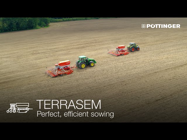 PÖTTINGER - TERRASEM Seed drills - Perfect, efficient sowing