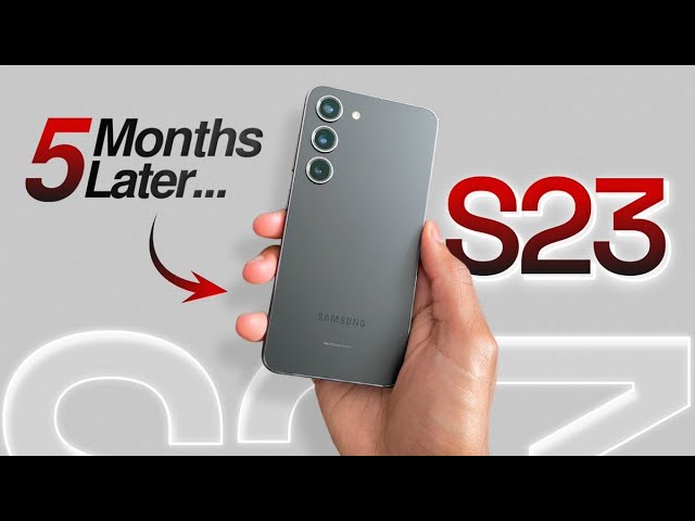 Galaxy S23 Review: 5 Months Later! (Battery & Camera Test)
