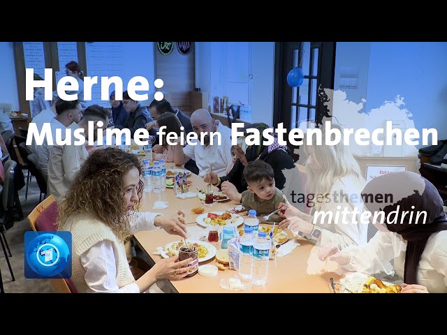 Herne: Muslime feiern Fastenbrechen | tagesthemen mittendrin