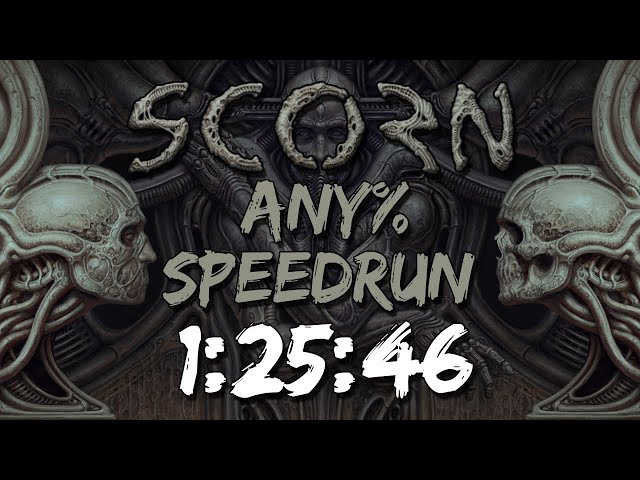 Scorn Any% Speedrun 1:25:38