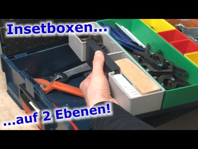 L-Boxx Insetboxen: Kleinkram clever unterbringen (inkl. Umbau-Idee!)