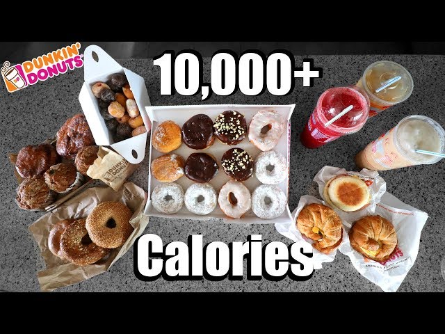 Dunkin Donuts 10,000(+) Calorie Challenge