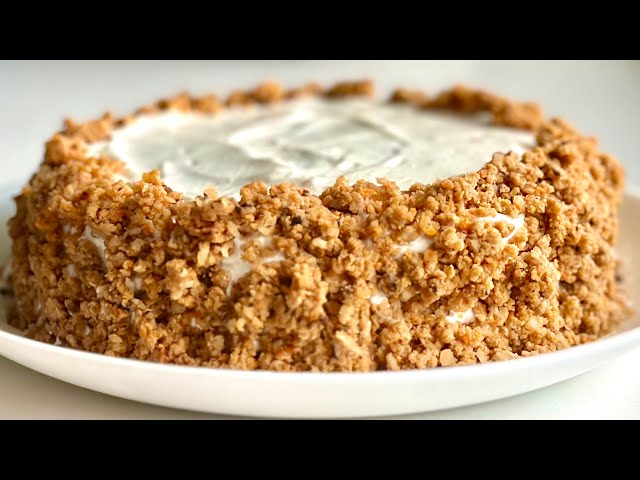 Low carb carrot cake! The best diet recipe
